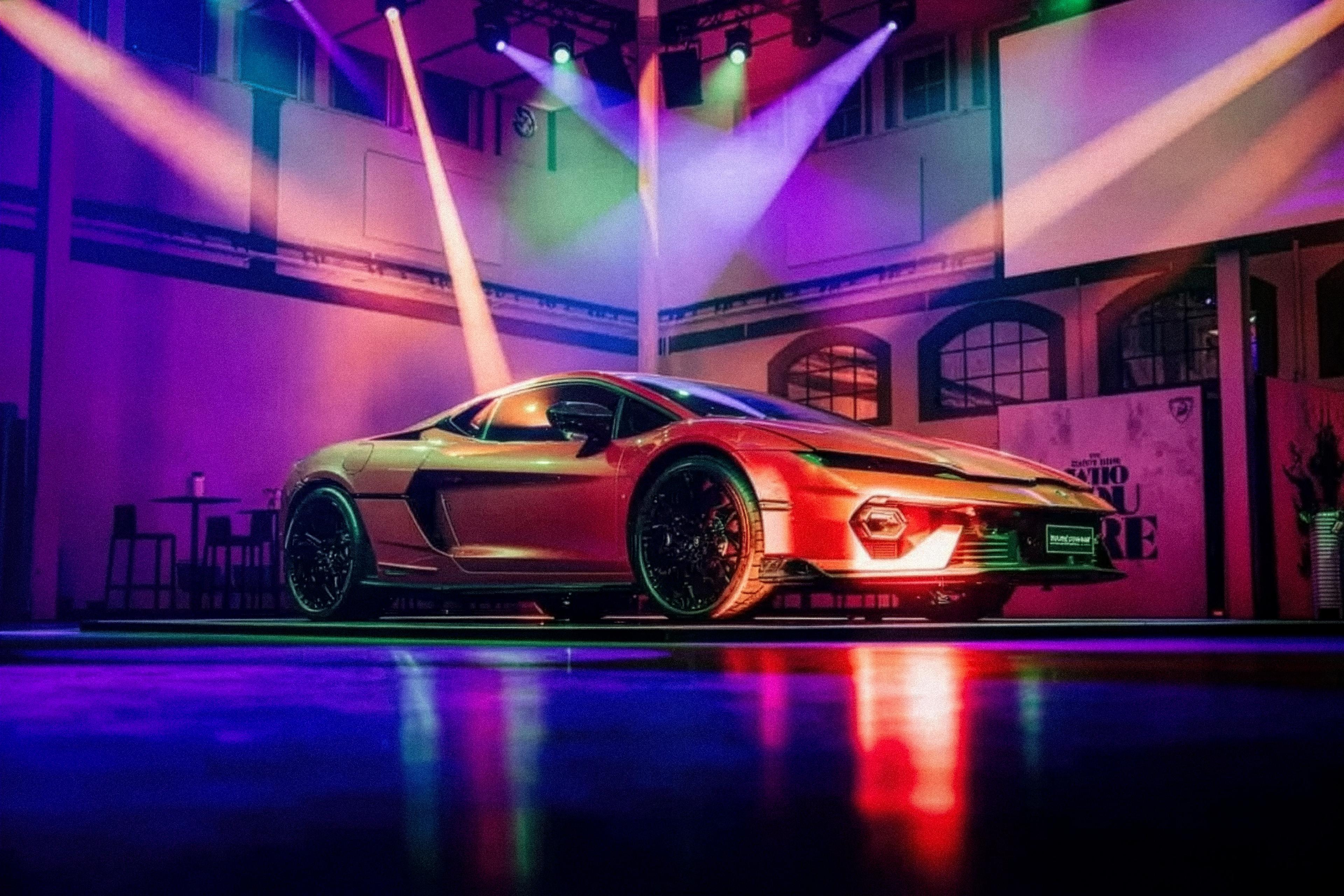 Lighting the Temerario: A Supercar Reveal in Hamburg